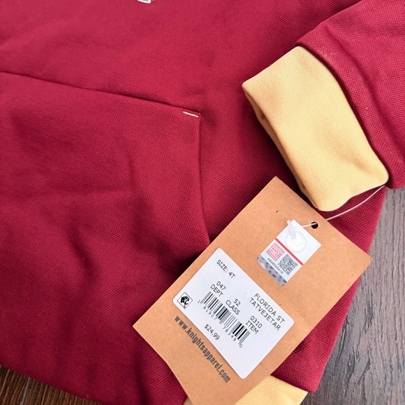 NEW 4T Florida State Hoodie - Picture 2 of 5